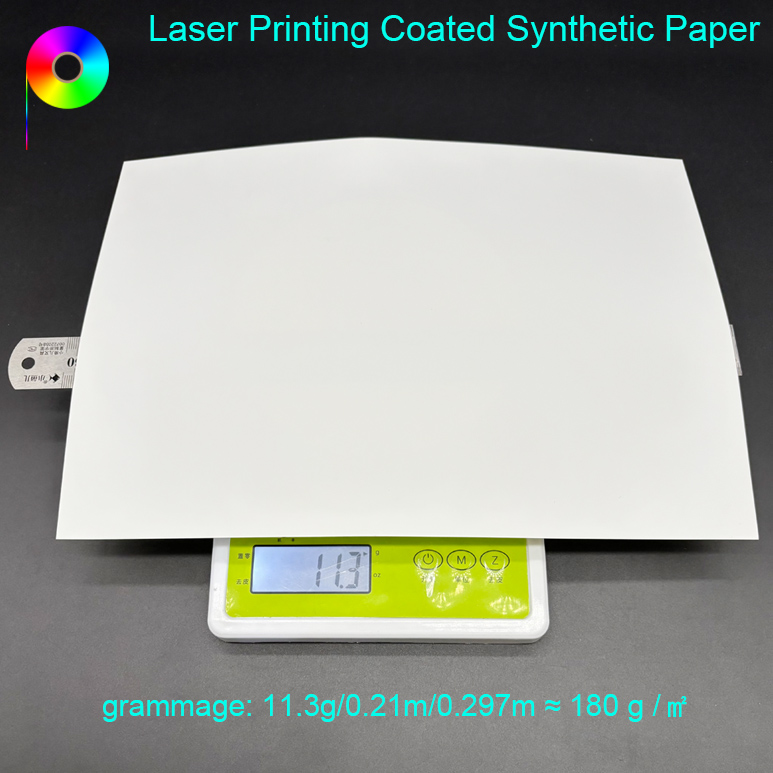 130micron A4 Size Both Sides Matte White Finish Laser Printing Synthetic Paper