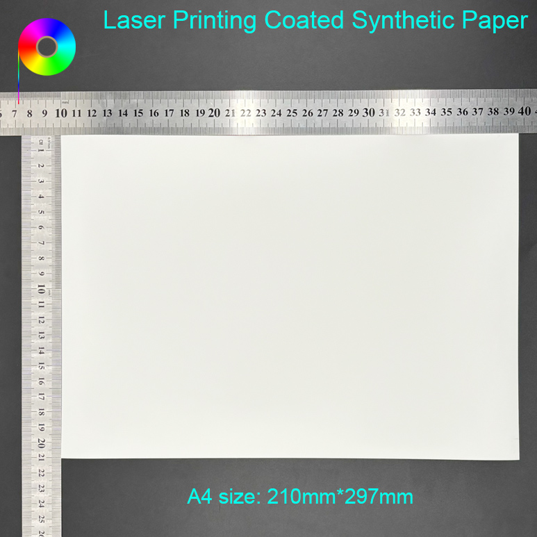 300GSM 300micron Matte Finish Laser Printing Synthetic Paper For Menu Printing