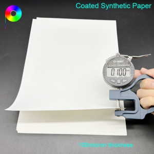 100micron A4 Size Double-sided Matte Coated Synthetic Paper for Laser Printer