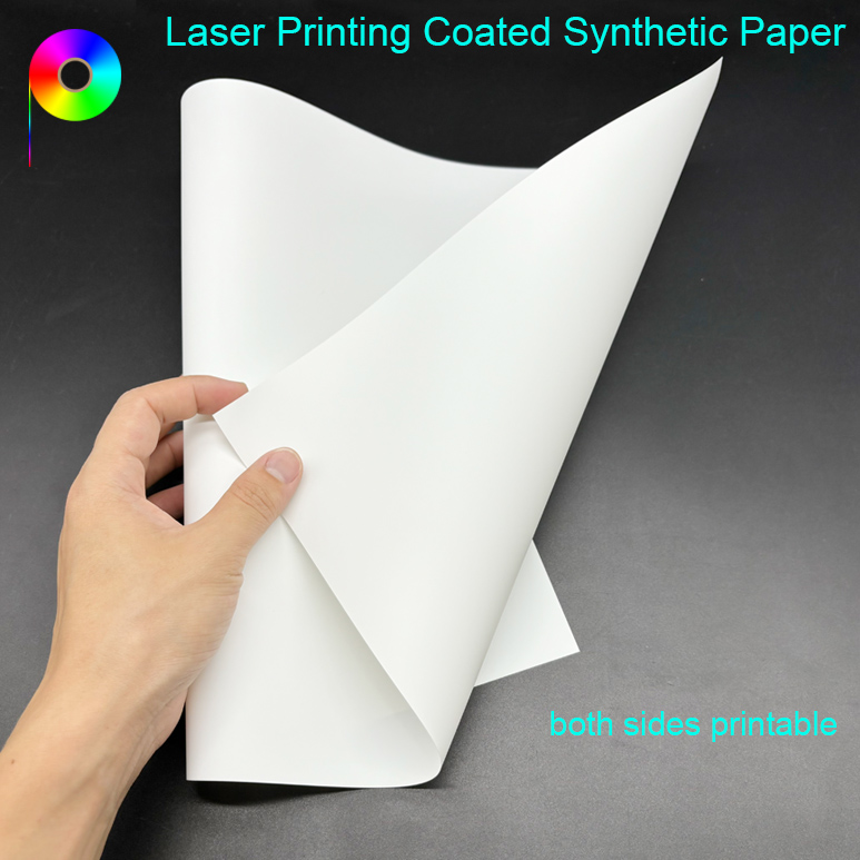 100μm 32cm*45cm SRA3 Size Both Sides Laser Printable Synthetic Paper