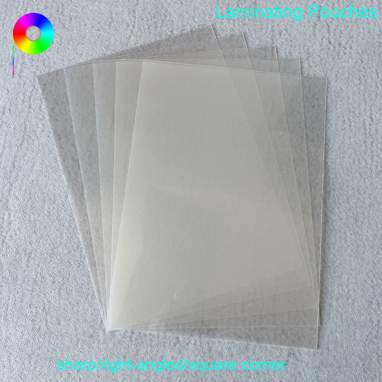 Sharp/Right-Angled/Square Corner 250micron A4 Size Glossy Laminating Pouches