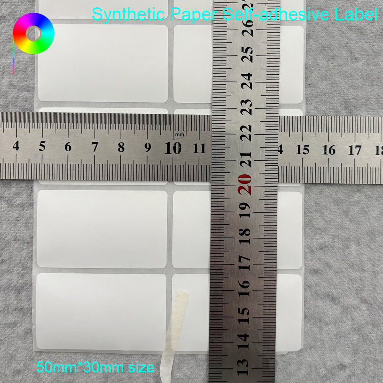 Thermal Transfer Ribbon Printing Synthetic Paper Self-Adhesive Label